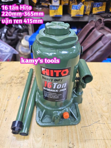 Kích con đội thủy lực 16 tấn HITO 220mm-365mm, kích thủy lực 16 tấn