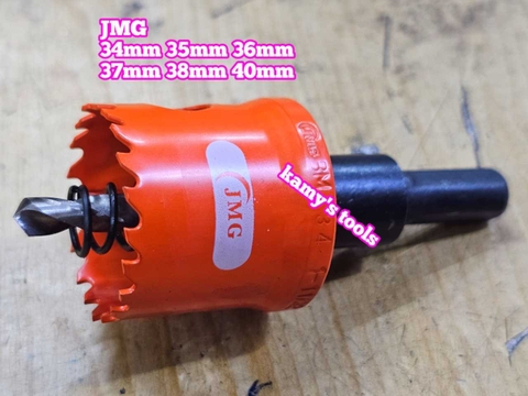Mũi khoét lỗ kim loại JMG 34mm 35mm 36mm 37mm 38mm 40mm