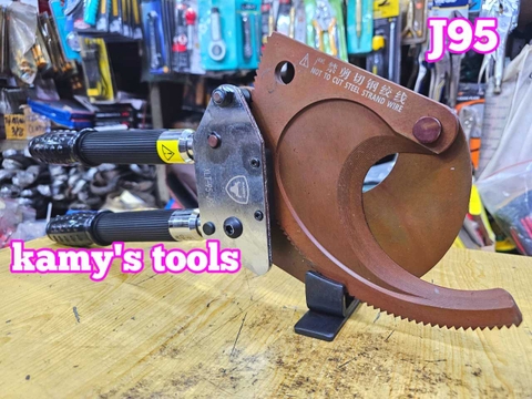 Kìm cắt cáp nhông J95 cắt cáp điện đồng nhôm đường kính 95mm, kéo cắt cáp