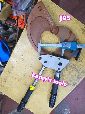 Kìm cắt cáp nhông J95 cắt cáp điện đồng nhôm đường kính 95mm, kéo cắt cáp