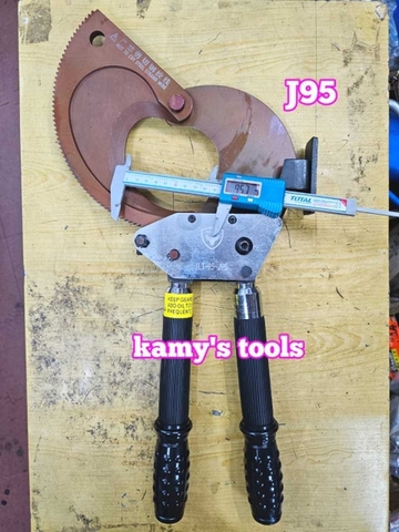 Kìm cắt cáp nhông J95 cắt cáp điện đồng nhôm đường kính 95mm, kéo cắt cáp