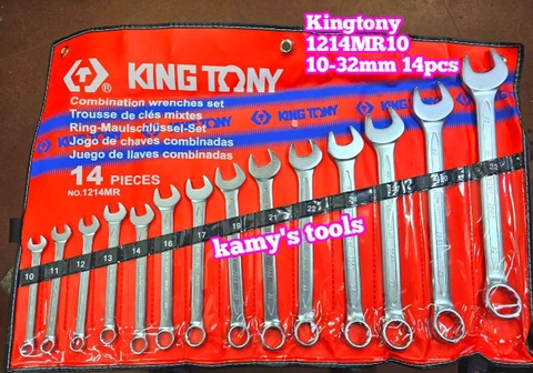 Bộ Cờ Lê Vòng Miệng 10-32mm 14 Cây Kingtony 1214MR10