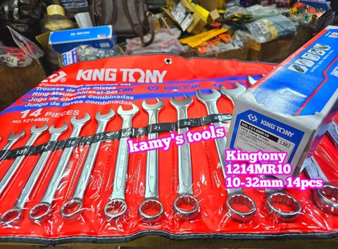 Bộ Cờ Lê Vòng Miệng 10-32mm 14 Cây Kingtony 1214MR10