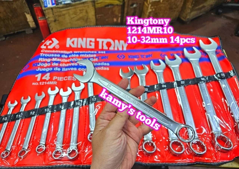 Bộ Cờ Lê Vòng Miệng 10-32mm 14 Cây Kingtony 1214MR10
