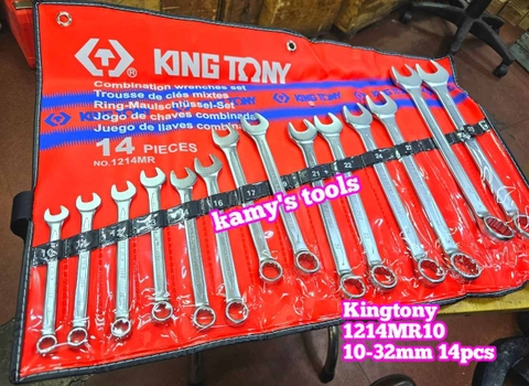 Bộ Cờ Lê Vòng Miệng 10-32mm 14 Cây Kingtony 1214MR10