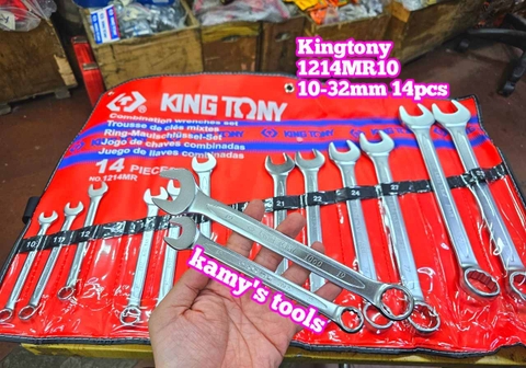 Bộ Cờ Lê Vòng Miệng 10-32mm 14 Cây Kingtony 1214MR10