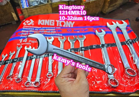Bộ Cờ Lê Vòng Miệng 10-32mm 14 Cây Kingtony 1214MR10