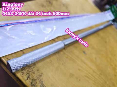 Cần siết đầu lắc léo 1/2 inch kingtony dài 24 inch 600mm model 4452-24FR