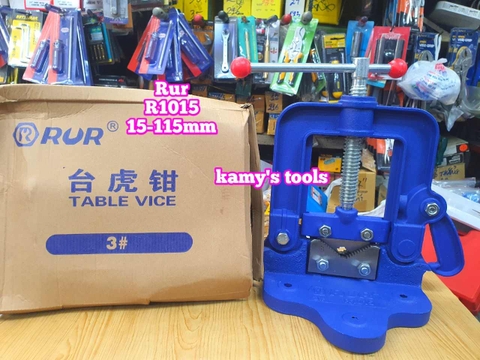 Ê tô kẹp ống số 3 kẹp ống 15-115mm Rur R1015 (ê tô kẹp ống, bàn kẹp ống)