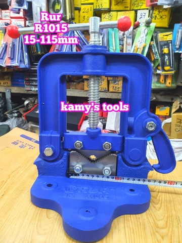 Ê tô kẹp ống số 3 kẹp ống 15-115mm Rur R1015 (ê tô kẹp ống, bàn kẹp ống)