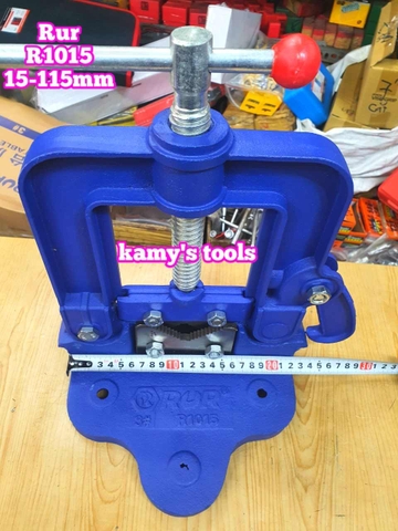 Ê tô kẹp ống số 3 kẹp ống 15-115mm Rur R1015 (ê tô kẹp ống, bàn kẹp ống)