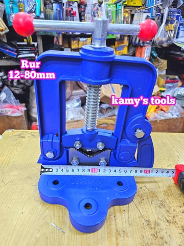 Ê tô kẹp ống số 2 Rur kẹp ống 12-80mm (ê tô kẹp ống, bàn kẹp ống)