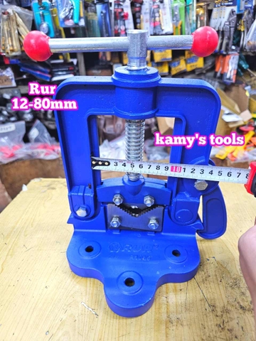 Ê tô kẹp ống số 2 Rur kẹp ống 12-80mm (ê tô kẹp ống, bàn kẹp ống)