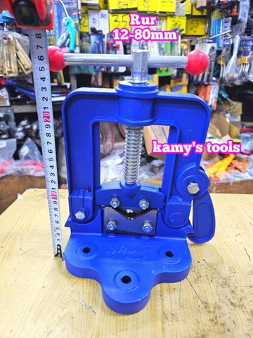 Ê tô kẹp ống số 2 Rur kẹp ống 12-80mm (ê tô kẹp ống, bàn kẹp ống)