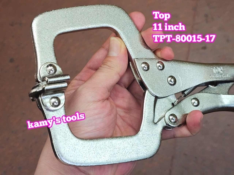 Kìm bấm chết mỏ kẹp hàn chữ C càng cua Top 11 inch 280mm TPT-30015-11