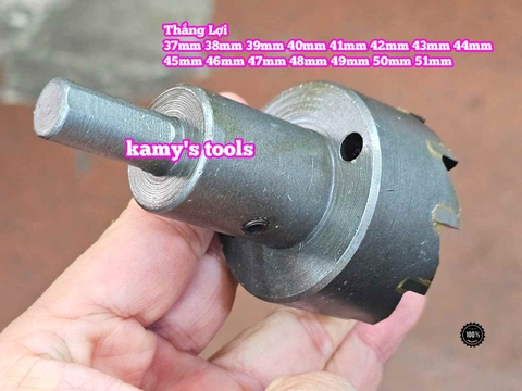 Mũi Khoét Lỗ Hợp Kim Thắng Lợi 37mm 38mm 39mm 40mm 41mm 42mm 43mm 44mm 45mm 46mm 47mm 48mm 49mm 50mm 51mm