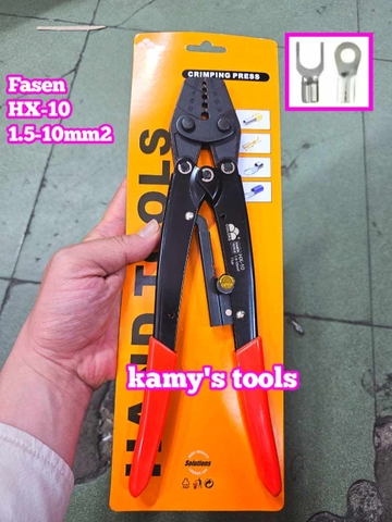 Kìm bấm cos Fasen HX-10 dài 270mm 1.5-10mm2