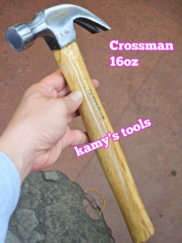Búa nhổ đinh cán gỗ Crossman 8oz 12oz 16oz 20oz model 68-108 68-112 68-116 68-120