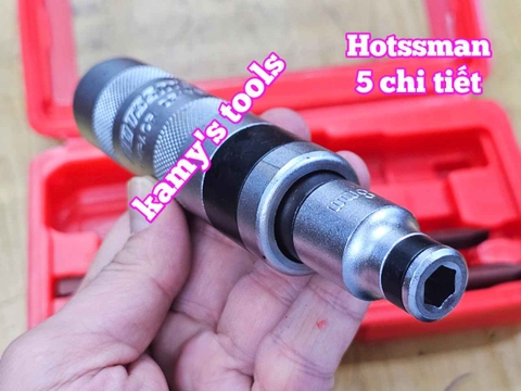 Bộ tua vít đóng tự động Hotssman 5 chi tiết