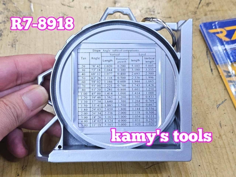 Thước Đo Góc Nghiêng Có Nam Châm R7-8918