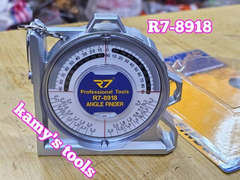 Thước Đo Góc Nghiêng Có Nam Châm R7-8918