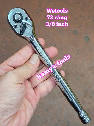 Cần tuýp tự động đảo chiều 1/4 inch 3/8 inch 1/2 inch 72 răng cao cấp TGT KING Wetools