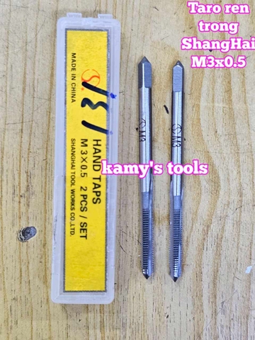 Bộ ta rô taro tạo ren trong M3 M4 M5 M6 M8 M10 M12 Shanghai thượng hải nhiều bước ren