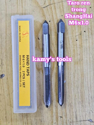 Bộ ta rô taro tạo ren trong M3 M4 M5 M6 M8 M10 M12 Shanghai thượng hải nhiều bước ren