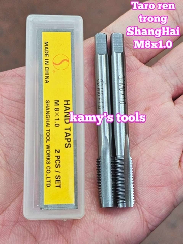 Bộ ta rô taro tạo ren trong M3 M4 M5 M6 M8 M10 M12 Shanghai thượng hải nhiều bước ren