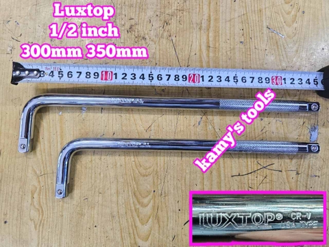 Cần Siết Đầu Cong L 1/2 inch Dài 300mm 350mm Luxtop (Cần L 1/2, Cần Tuýp L 1/2)