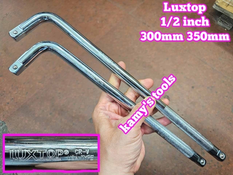 Cần Siết Đầu Cong L 1/2 inch Dài 300mm 350mm Luxtop (Cần L 1/2, Cần Tuýp L 1/2)