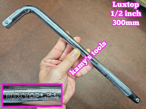 Cần Siết Đầu Cong L 1/2 inch Dài 300mm 350mm Luxtop (Cần L 1/2, Cần Tuýp L 1/2)