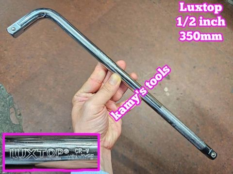 Cần Siết Đầu Cong L 1/2 inch Dài 300mm 350mm Luxtop (Cần L 1/2, Cần Tuýp L 1/2)