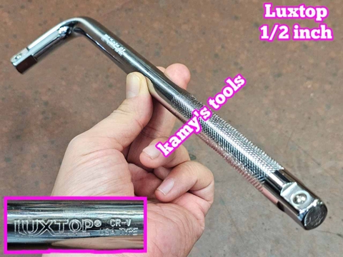 Cần Siết Đầu Cong L 1/2 inch Dài 300mm 350mm Luxtop (Cần L 1/2, Cần Tuýp L 1/2)