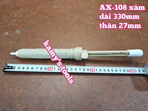 Dụng cụ bút hút chì dài 330mm Wetools AX-108 màu xám