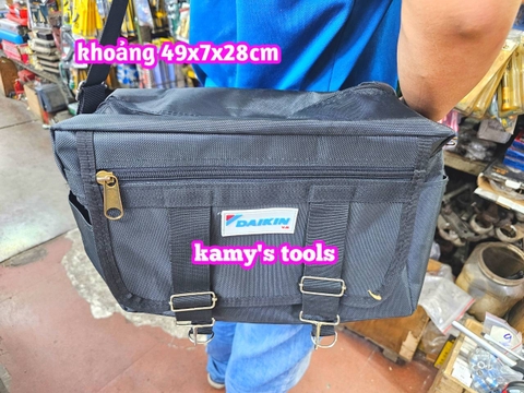 Túi xách đựng dụng cụ đồ nghề đa năng Daikin 49x7x28cm