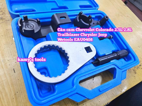Bộ dụng cụ cân cam dưỡng đặt cam xe Chevrolet Colorado Trailblazer Chrysler Jeep 2.5L 2.8L 5 chi tiết Wetools EAU0408
