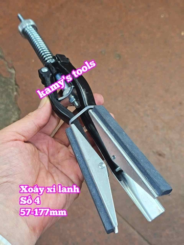 Dụng cụ doa mài xoáy lồng xy lanh động cơ 4 inch 57-177mm dài 290mm L+R+T và Bộ 3 đá mài (bán lẻ từng món)