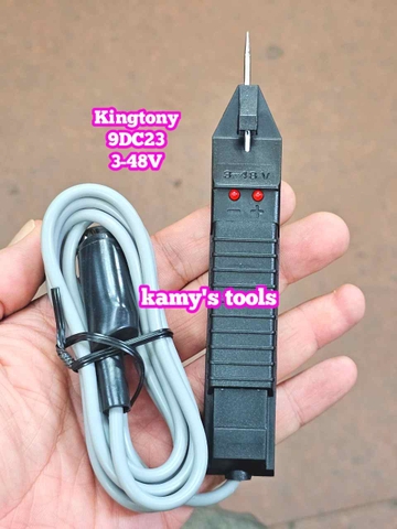 Bút thử điện bình xe máy ô tô 3-48V Kingtony 9DC23 9DC-23 dài 150mm