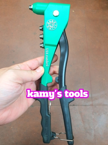 Kìm rút rive 4 lỗ BerryLion 060802798 BL-LQ798 dài 260mm cán đen cao cấp, kìm rút đinh tán rive