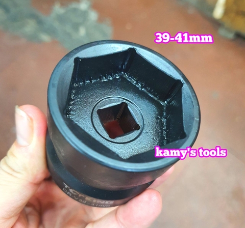 Đầu tuýp khẩu mở nồi xe tay ga xe máy 2 đầu 39mm 41mm và 34mm 46mm 1/2 inch thép đen TGT King