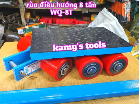 Con rùa chuyển hàng 8 tấn WQ-8T có tay cầm điều hướng 180