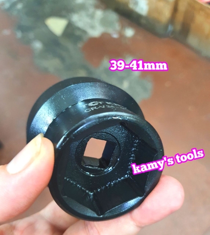 Đầu tuýp khẩu mở nồi xe tay ga xe máy 2 đầu 39mm 41mm và 34mm 46mm 1/2 inch thép đen TGT King