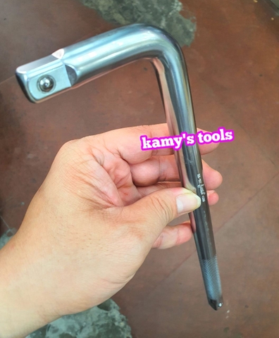 Cần tuýp siết đầu cong L 1/2 inch dài 12 inch 14 inch 300mm 350mm Santa, cần L 1/2 inch, cần tuýp L 1/2 inch