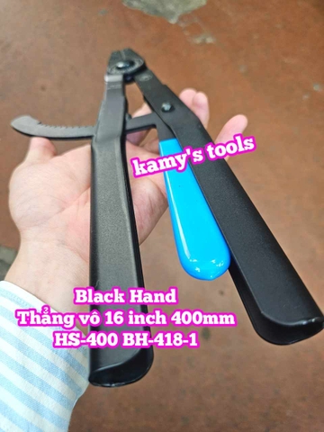 Kìm mở phe trong thẳng vô Black hand 16 inch dài 400mm HS-400 BH-418-1 mở phe đường kính 85-170mm