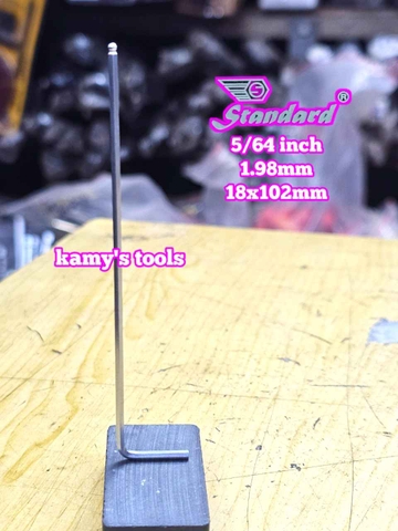 Lục giác hệ inch Standard 5/64 inch 1.98mm dài 18x102mm STD-68102