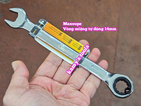 Cờ lê vòng miệng tự động Maxsupe 8mm 10mm 12mm 13mm 14mm 15mm 17mm 19mm M-7641 M-7643 M-7645 M-7646 M-7647 M-7648 M-7650 M-7652