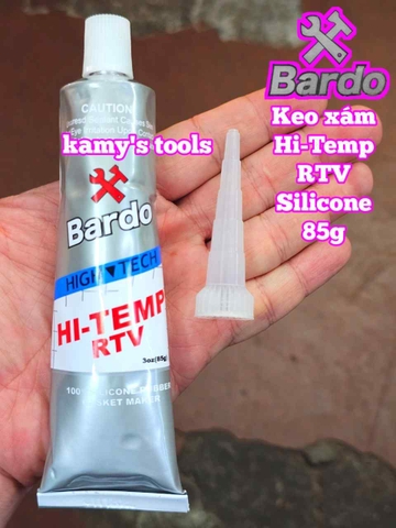 Keo dán ron tạo ron chịu nhiệt Xám Bardo Hi-Temp RTV Silicone 85g