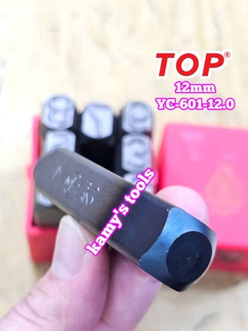Bộ đóng số xuôi 12mm TOP YC-602-12.0