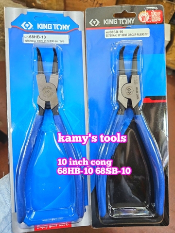 Kìm mở phe trong ngoài đầu cong 10 inch Kingtony 68HB-10 68SB-10